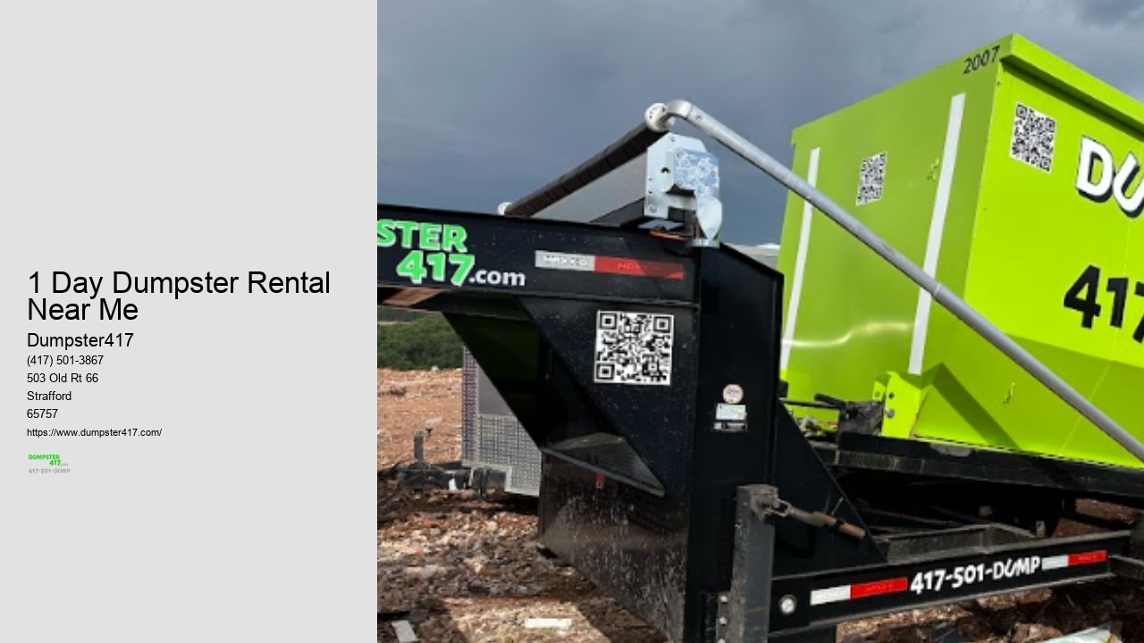 Dumpster Rental 4 Yard