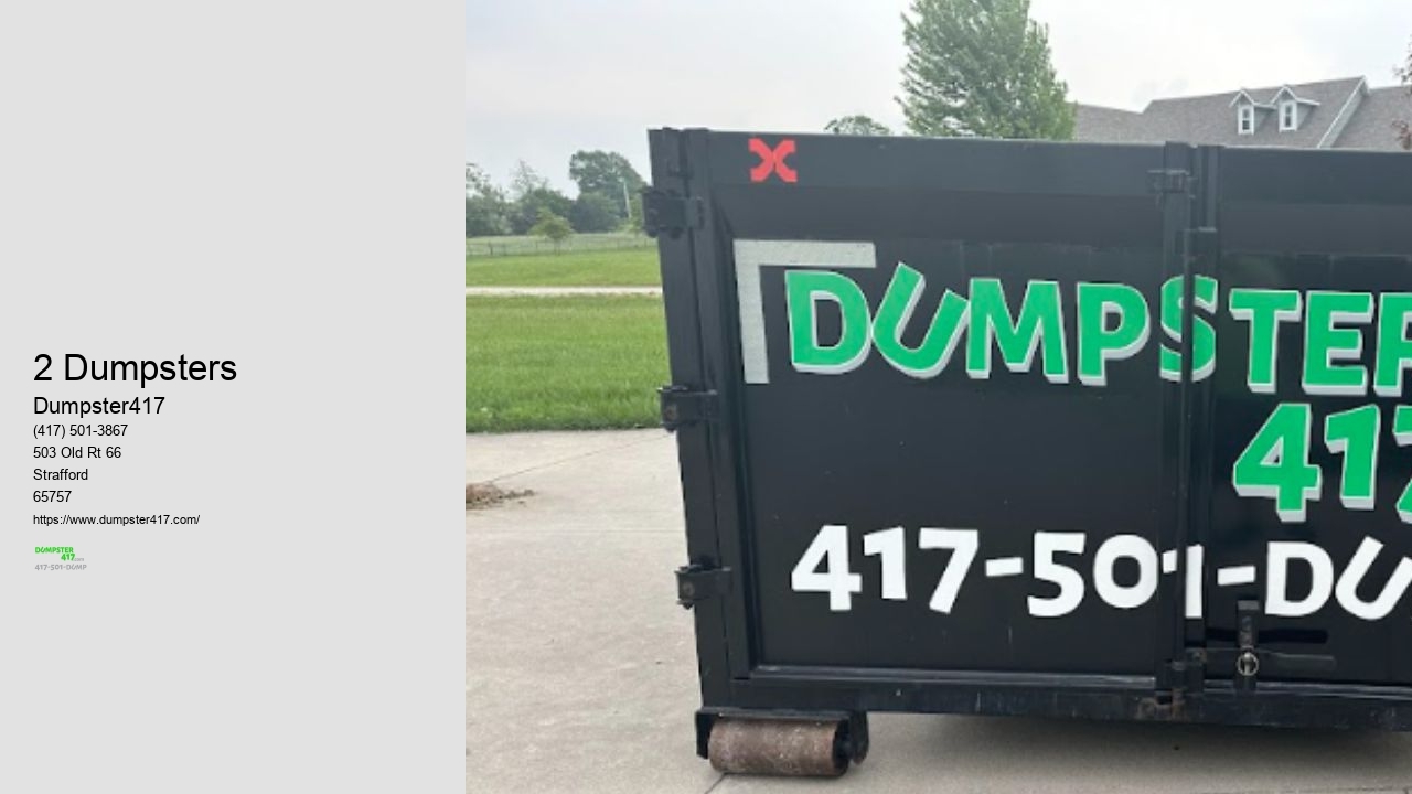 Small Dumpster Rental 5 Yard