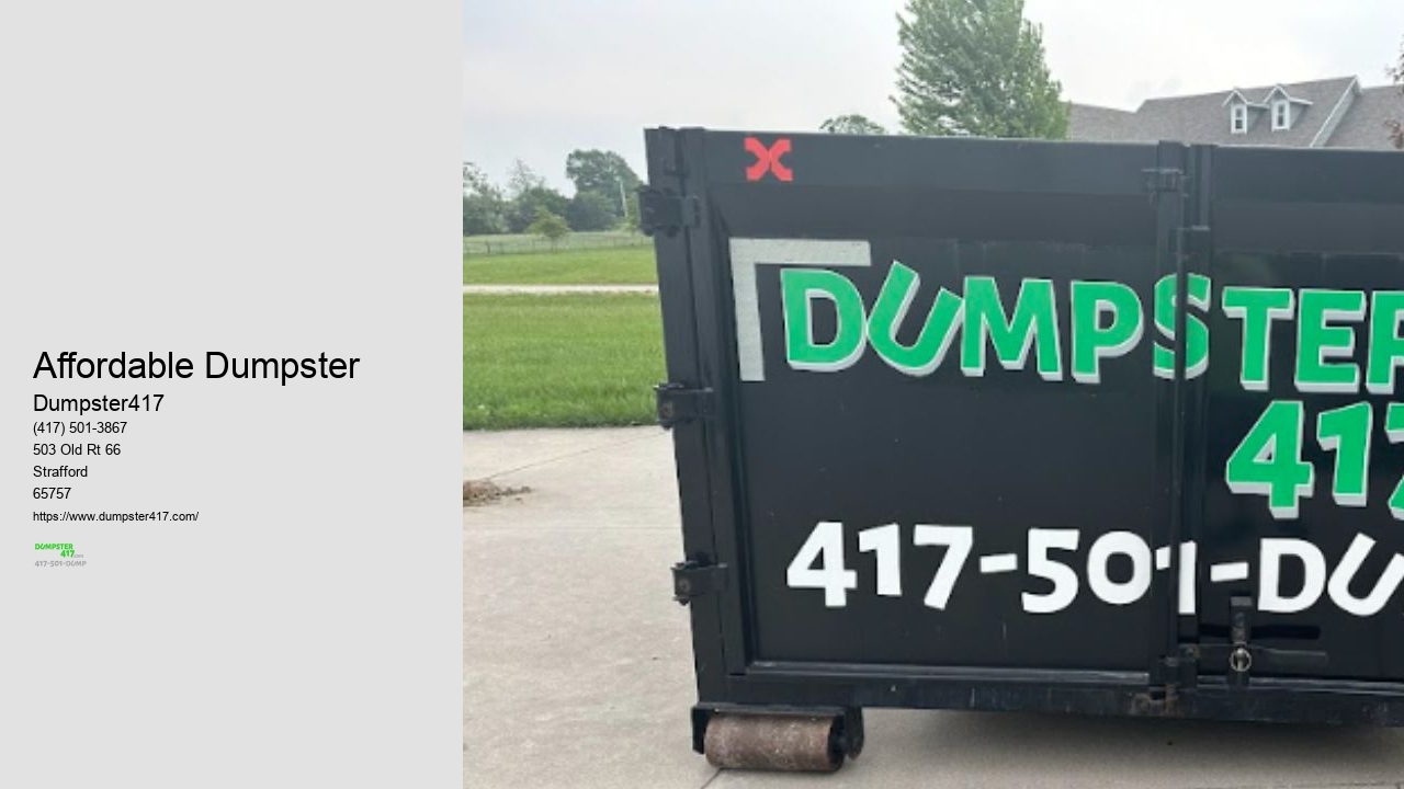 6 Yard Dumpster Rental Prices Near Me