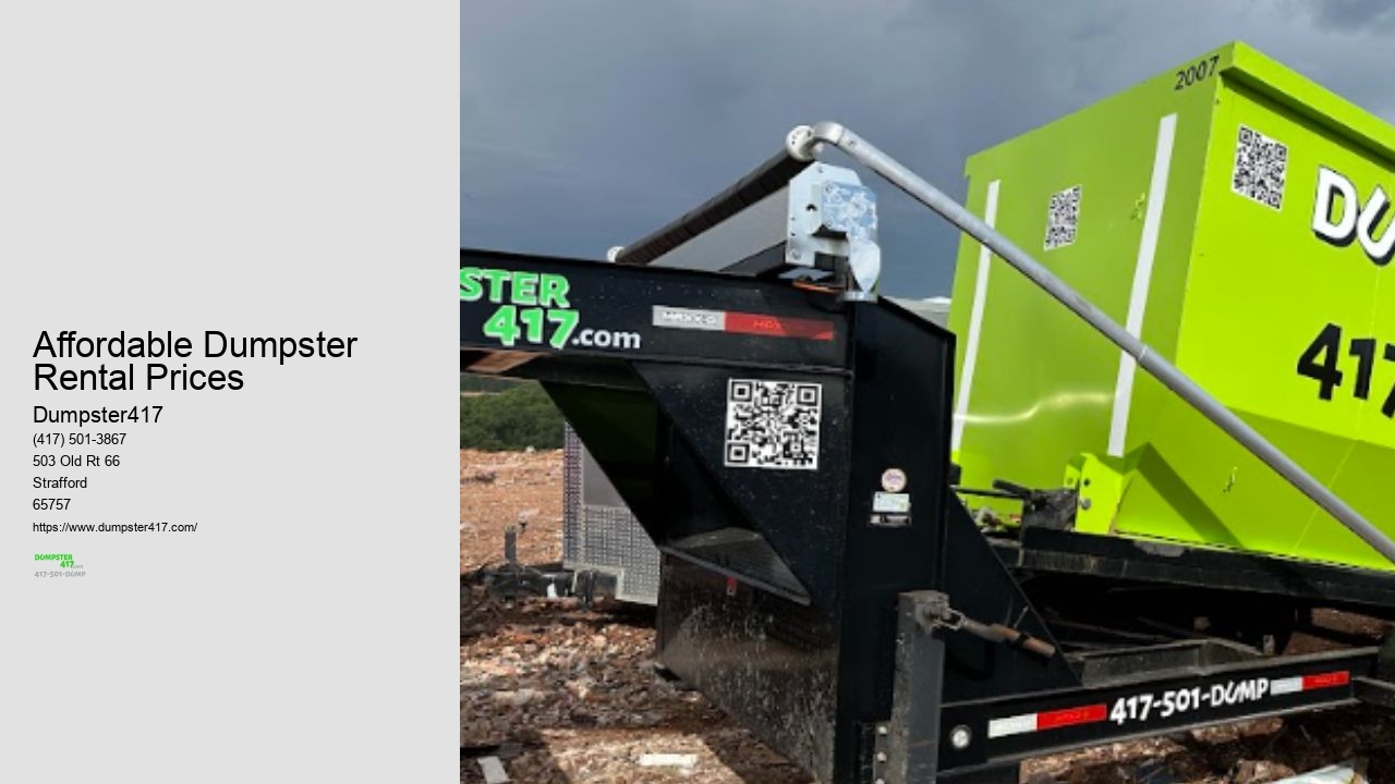 Dumpster Rental Services