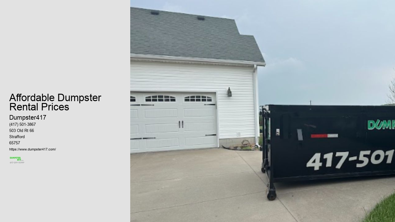 Strafford Dumpster Rental